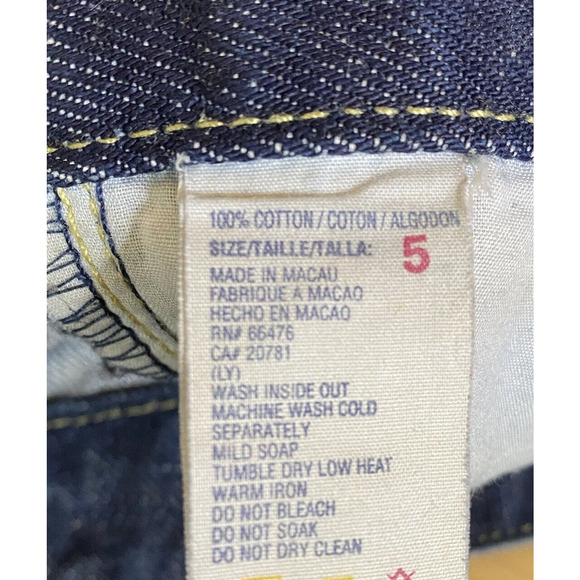 Tommy Hilfiger Womens 5 Y2K Bootcut Blue Mid Rise Denim Jeans - Picture 11 of 11